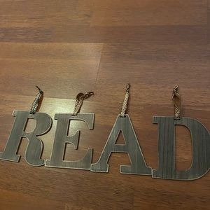 wooden letters